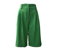 Green Sweat Shorts - female - Giulia N Couture - Bermudas - Green - S - Shorts S