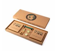 Green Swing Bamboo Golf Gift Set | Golf Tees & Golf Accessories | Strong Sustainable Biodegradable
