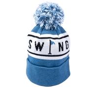 Green Swing Fleece Lined Golf Bobble Hat | Recycled Polyester | Choice of Six Colours