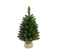 Green Table Tree with Burlap Base 60cm
