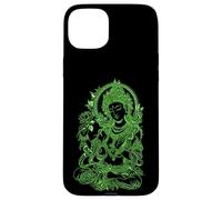 Green Tara Tibetan Buddhist Mandala Spiritual Art Case for iPhone 15 Plus