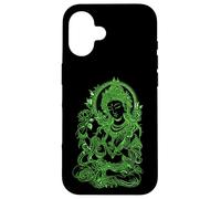 Green Tara Tibetan Buddhist Mandala Spiritual Art Case for iPhone 16