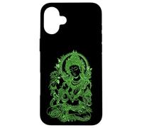 Green Tara Tibetan Buddhist Mandala Spiritual Art Case for iPhone 16 Plus