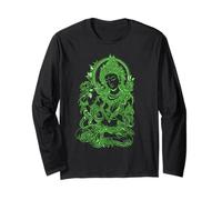 Green Tara Tibetan Buddhist Mandala Spiritual Art Long Sleeve T-Shirt