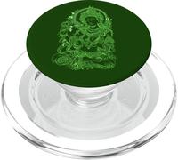 Green Tara Tibetan Buddhist Mandala Spiritual Art PopSockets PopGrip for MagSafe