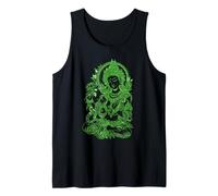 Green Tara Tibetan Buddhist Mandala Spiritual Art Tank Top