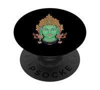 Green Tara Vajrayana Tibetan Buddhism Goddess Buddhist PopSockets Adhesive PopGrip
