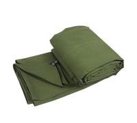 Green Tarpaulin Heavy Duty Waterproof Canvas Tarps with Metal Grommets 2x2m 2x3m 2x4m Protection Covers Car, Wood and Building Materials(2x2m)