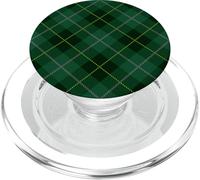 Green Tartan Plaid PopSockets PopGrip for MagSafe