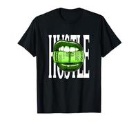 Green Taste for The Hustle Green Graphic T-Shirt