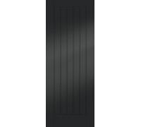 Green & Taylor Black Cottage Smooth Prefinished Middleweight Moulded Internal Door