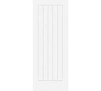 Green & Taylor Cottage Deluxe White - Prefinished Fd30 Fire Door