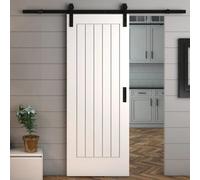 Green & Taylor Cottage Deluxe White - Prefinished Internal Sliding Barn Door
