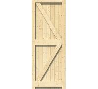 Green & Taylor Framed, Ledged And Braced Solid Pine Gate
