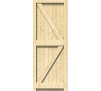 Green & Taylor Framed, Ledged And Braced Solid Pine Gate