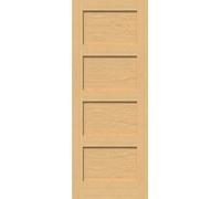 Green & Taylor Oak Shaker 4 Panel - Prefinished Internal Door
