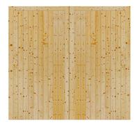 Green & Taylor Swinging Garage Door Pair, (H)1981mm (W)2135mm (T)44mm