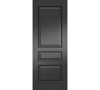 Green & Taylor Tunbridge Black - Prefinished Fd30 Fire Door