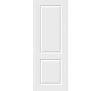 Green & Taylor White 2 Panel Smooth Middleweight Moulded Internal Door