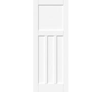 Green & Taylor White Primed 1930S 3 Panel Internal Door