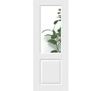 Green & Taylor White Smooth Caprice Clear Glass Internal Doors