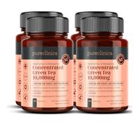 Green Tea Extract 10,000mg - High Strength Antioxidant Supplement | 98% Polyphenols, 50% EGCG | 720 Tablets (4 x 180) | 24 Month Supply | Maximum Potency, Premium Quality by Pureclinica