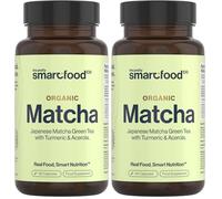 Green Tea Extract Capsules - Organic Matcha Green Tea Tablets - Boosted with Turmeric, Acerola Cherry & Black Pepper - 1360MG Complex - Green Tea Supplement - 60 Capsules - UK Made (Pack of 2)