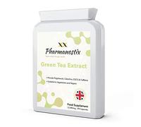 Green Tea Extract Supplement (12,480mg) - 90 Capsules - Providing Polyphenols, Catechins and EGCG - Manufactured in UK to GMP Standards- Pharmanostix