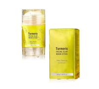 Green Tea Face Mask Stick for Face, Blackhead Remover with Green Tea Extract, Effectively Cleanses the Skin, Mask Stick for Women and Men, Suitable for All Skins (Yellow)