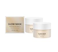 Green Tea Mask Mud Mask, Face Masks Skin Care, Green Tea Mask With Green Tea Extract, Skin Care Mask For The Face, Cleansing Mask, Hydrating Cleansing Mask, for All Skin Types (2PCS)