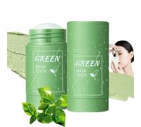 Green Tea Mask Stick for Face,2 Pack Deep Cleansing Clay Mask, Blackhead Remover & Pore Minimizer with Green Tea Extract,Oil Control & Moisturizing Ma-sk for All Skin Types,Suitable for Women and Men