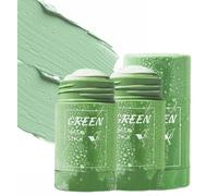 Green Tea Mask Stick, Green Tea Deep Cleanse Mask, Portable Poreless Deep Cleanse Green Tea Mask Stick for Face Moisturizer Oil Control, Purifying, Reduce Blackheads for All Skin Types (2pcs)