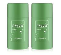 Green Tea Purifying Clay Mask, Green Tea Face Mask,Blackhead Peel Off Mask Purifying Clay Stick Facial Mask, Face Moisturizes Oil Control, Deep Clean Pore, Improves Skin, for Women Men All Skin Types