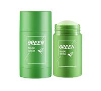 Green Tea Purifying Clay Stick Mask, Blackhead Remover, Face Moisturizes Oil Control Deep Clean Pore, Deep Cleanse Mask, Blackhead Remover with Green Tea Extract,Brightening for All (70g)