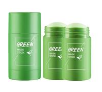 Green Tea Purifying Clay Stick Mask, Blackhead Remover, Face Moisturizes Oil Control Deep Clean Pore, Deep Cleanse Mask, Blackhead Remover with Green Tea Extract,Brightening for All (140g)