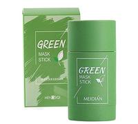 Green Tea Purifying Clay Stick Mask, Face Moisturizes Oil Control, Deep Clean Pore, Exfoliating, Brighten The Skin,for All Skin Types Men Women (Green Tea)