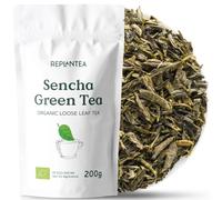 Green Tea Sencha Organic 200g (100 Cups) | Organic Loose Leaf Sencha Green Tea from China REPLANTEA