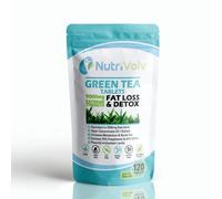 Green Tea Tablets Pure Vegan Weight Loss Pills 9000mg Keto Diet Slimming Supplements for Men and Women Gluten-Free & Metabolism Booster - Pack of 120