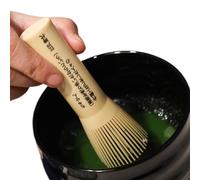 Green Tea Whisk, Versatile Kitchen, 12cm, Ma-tcha Powder Stirrer, Tea Mixing Brush, Easy to Use, for Home, Café, Or Travel Use
