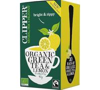 Green Tea with Lemon FAIR Trade BIO 40 g (20 x 2 g) - CLIPPER