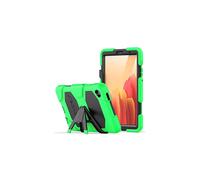 TECHGEAR G-SHOCK Case Fits Samsung Galaxy Tab A7 Lite 8.7" 2021 (SM-T220 / SM-T225) Tough Rugged HEAVY DUTY Armour Shockproof Impact Survival Case with Stand, Kids Schools Builders Workman Case -GREEN