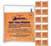 Green Test Tank Powder for Plasma Table Cutting and Radiator Repairs - 12 Bags, 12 Oz each, 144 Oz, Total - Made in the USA