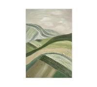 Green Texture PaintingCanvas Poster Wall Art Decor Print Picture Paintings for Living Room Bedroom Decoration12x18inch(30x45cm)