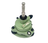 Green Three-JAW Tribrach Optical Rotate Adapter for Total Stations Prism Surveying(Tribrach and Adapter)