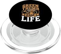 Green Thumb Dad Life Gardening Father PopSockets PopGrip for MagSafe