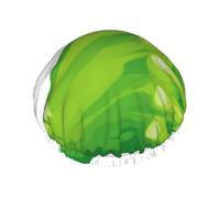 Green Thumbs Up Prints Shower Cap