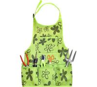 Green Thumbz Waterproof Gardening Apron- With Adjustable Straps And 14 Pockets