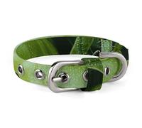 Green Tomatoes Image Dog Collar Adjustable Soft and Comfortable Puppy Collars with Metal Buckle Pet Collar for Small Medium Pet