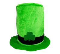 Green Top Hat, St Patrick Hat,Hat Accessory for Irish Party Costume - St Patrick's Day Costume Accessory Leprechaun Top Hat for St Patrick Christmas