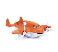 Bigjigs Toys Green Toys Fire Plane Toy, Orange